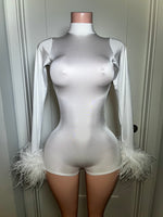 Ostrich bodysuit