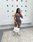 Cargo Mini Dress