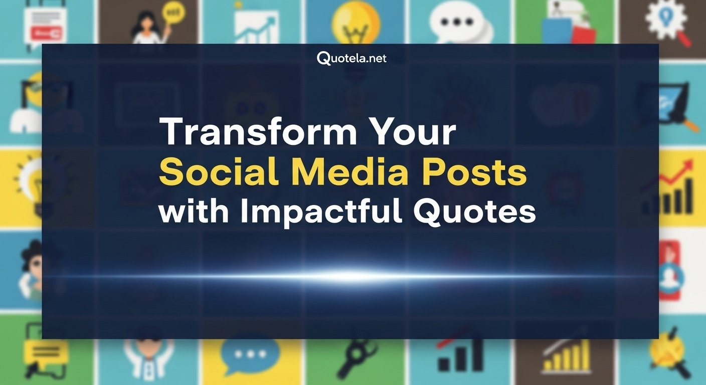 Quotela.net: Transform Your Social Media Posts with Impactful Quotes