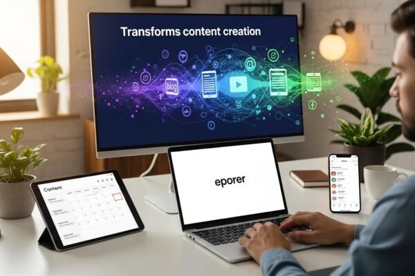 Eporer: Transforms Content Creation for Modern Bloggers