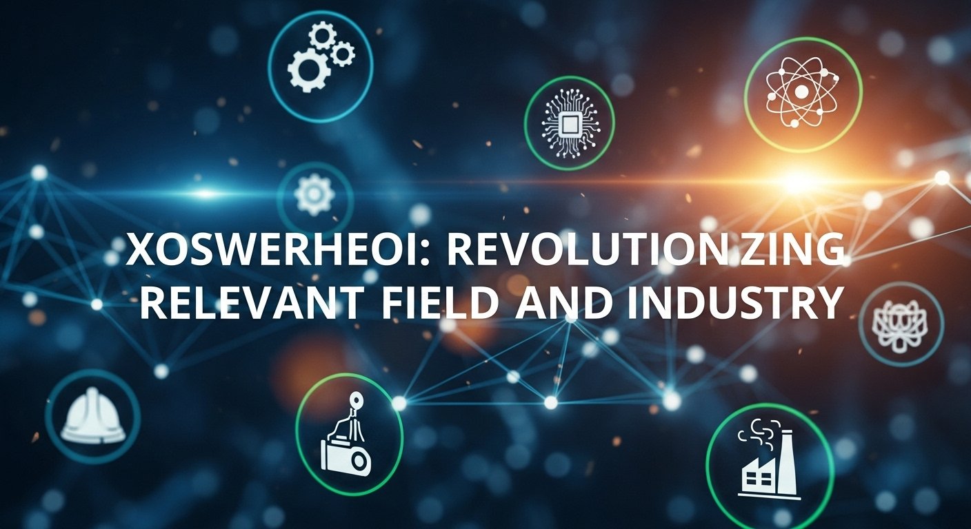 Xoswerheoi: Revolutionizing Relevant Field And Industry
